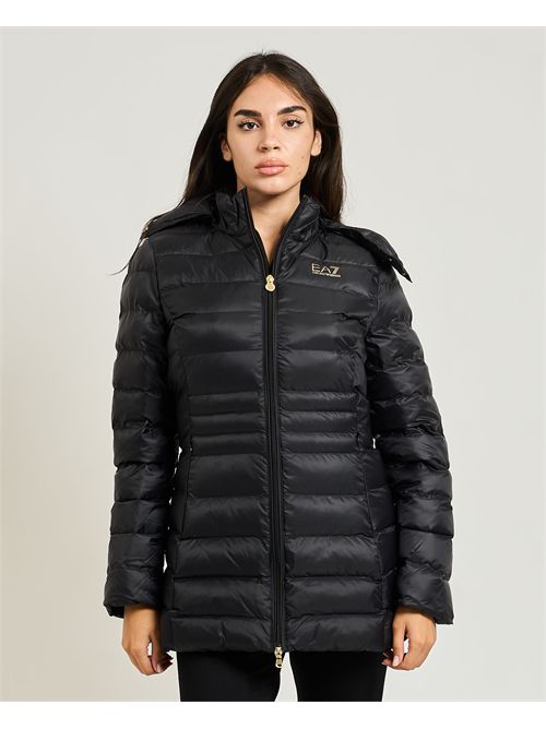 Caban donna EA7 trapuntato con cappuccio EMPORIO ARMANI EA7 | 7W000685-AF12475UC001